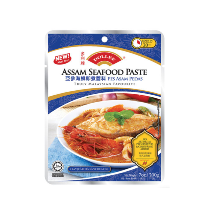 Dollee Assam Seafood Paste 200g-Condiments-Primo Food Supplies