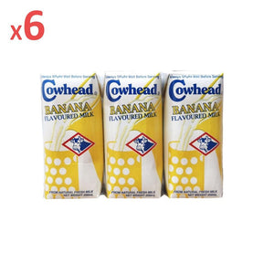 Cowhead Banana Milk UHT 200ml x 6-Milk-Primo Food Supplies